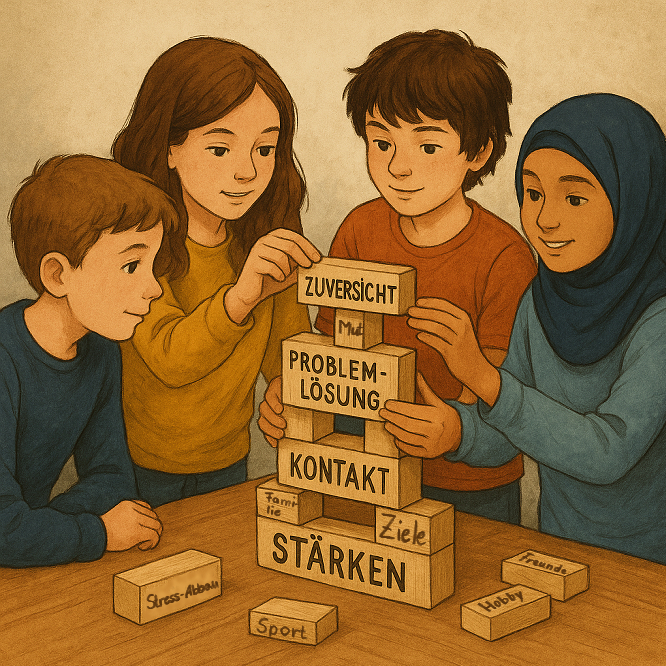 Illustration Resilienz